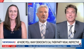 Screen shot from Newsmax
